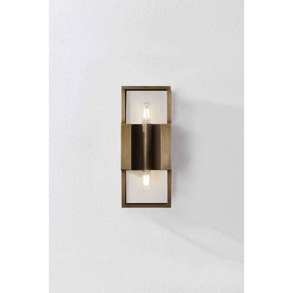 Santa Clara 2 Light 5.5 inch Patina Brass ADA Wall Sconce Wall Light